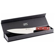 Шеф-нож GIPFEL Grifo, лезвие 20 см, коричневый