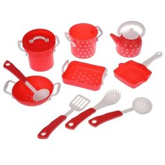 Набор посуды Наша игрушка LN197B белый