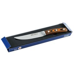 Нож универсальный GIPFEL Tiger, лезвие 13 см, серебристый/коричневый