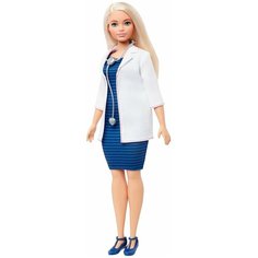 Кукла Barbie Кем быть? Врач, FXP00
