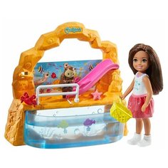 Игровой набор Barbie Club Chelsea Doll and Aquarium Мир Челси Аквариум, GHV75