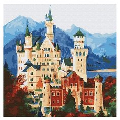 Molly картина по номерам "Средневековый замок" 30х30 см (KH0711)