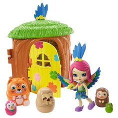 Игровой набор Enchantimals Домик-сюрприз Пикки Какаду, GTM49