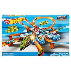 Трек Hot Wheels Перекрестное столкновение DTN42