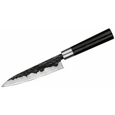 Нож универсальный Samura Blacksmith, лезвие 16.2 см, черный