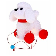 Каталка-игрушка Сима-ленд Фафик (585422) белый/красный