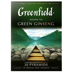Чай улун Greenfield Green Ginseng в пирамидках, 20 шт.