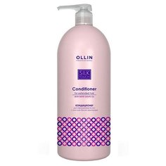 OLLIN Professional кондиционер Silk Touch для нарощенных волос с маслом белого винограда, 1000 мл