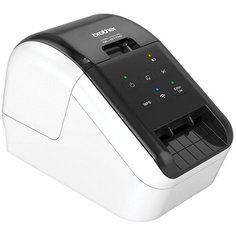 Термальный принтер этикеток Brother QL-810W серебристый/черный
