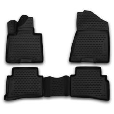 Комплект ковриков салона ELEMENT CARKIA00005 4 шт. черный