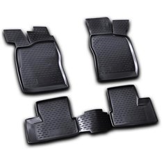 Комплект ковриков салона ELEMENT NLC.11.05.210k для Daewoo Nexia 4 шт. черный