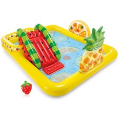 Игровой центр Intex FunN Fruity (57158) желтый/красный/зеленый