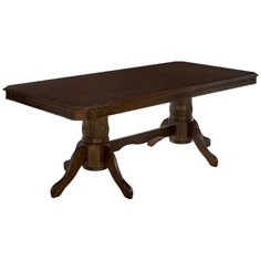 Стол кухонный Woodville Portland, ДхШ: 200 х 100 см, dirty oak