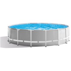 Бассейн Intex Prism Frame 26726 457х122см серый/голубой
