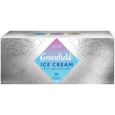 Чай черный Greenfield Limited edition Ice Cream ассорти в пирамидках, 30 шт.