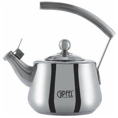 GIPFEL Чайник со свистком 1160, 1.2 л, стальной
