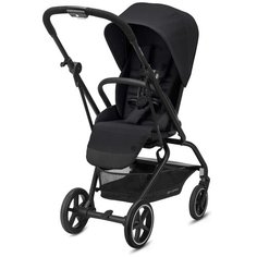 Прогулочная коляска Cybex Eezy S Twist+ 2 (с дождевиком), deep black