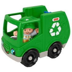 Мусоровоз Fisher-Price Мусоровоз (GMJ17/GGT33), зеленый