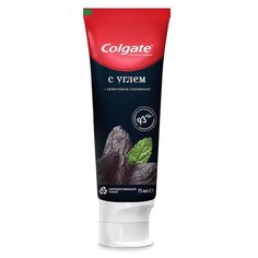 Зубная паста Colgate Naturals Эффективное отбеливание с Углем, 75 мл