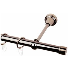 Карниз однорядный Эскар 11647520055/11649520055/11650520055/11648520055 Заглушка (200 см) коньяк