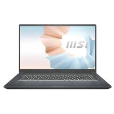 Ноутбук MSI Modern 14 B11MO-062RU (Intel Core i7 1165G7 2800MHz/14"/1920x1080/8GB/512GB SSD/Intel Iris Xe Graphics/Windows 10 Home) 9S7-14D314-062, серый