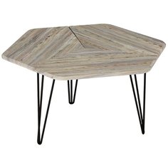 Столик журнальный Калифорния мебель Олдем, ДхШ: 90 х 80 см, скания темная