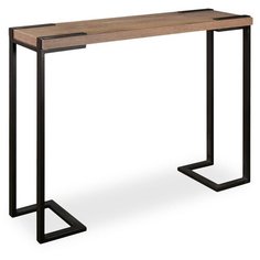 Столик туалетный R-Home Loft №1, ДхШ: 120 х 37 см, дуб табак