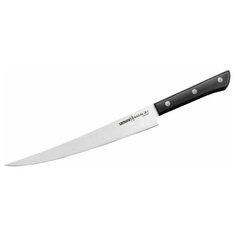 Нож филейный Samura Samura Harakiri, лезвие 22.4 см, черный