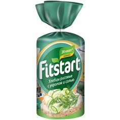 Хлебцы рисовые Fitstart с укропом и солью 90 г