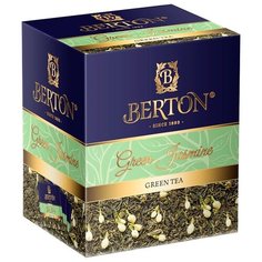 Чай зеленый Berton Green Jasmine, в пирамидках, 20 шт.