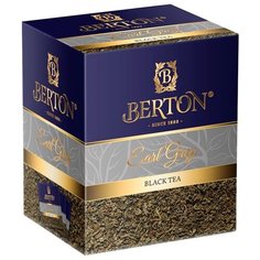 Чай черный Berton Earl Grey, в пирамидках, 20 шт.
