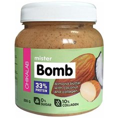 Chikalab Mister Bomb миндальная паста с кокосом, 250 г