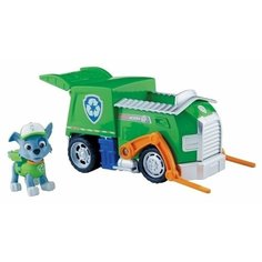 Фигурка Spin Master Paw Patrol Машинка спасателя и щенок - Мусоровоз Рокки 20065127