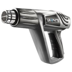 Строительный фен Graphite 59G524 Case 2000 Вт