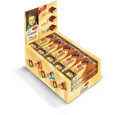 Батончик Алёнка с начинкой вареная сгущенка, 48 г, коробка, 20 шт. Красный Октябрь