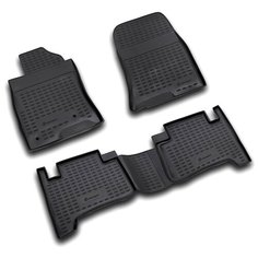 Комплект ковриков салона ELEMENT NLC.48.01.210k для Toyota Land Cruiser Prado 4 шт. черный