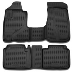 Комплект ковриков салона ELEMENT NLC.18.03.210 для Honda CR-V 4 шт. черный