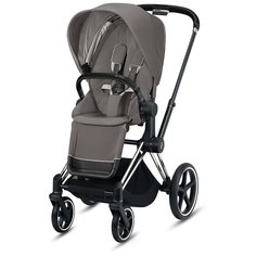 Прогулочная коляска Cybex Priam III, sogo grey/chrome black, цвет шасси: серебристый