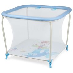 Манеж GLOBEX Квадрат голубой