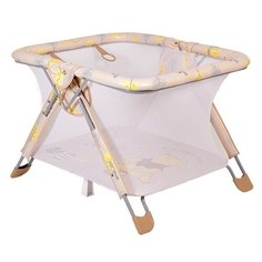 Манеж Polini Disney baby Comfort белый/макиато