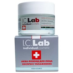 I.C.Lab Aqua Sourse Аква-флюид для лица экспресс увлажнение, 50 мл