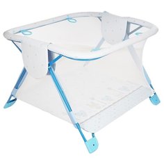 Манеж GLOBEX Книжка голубой