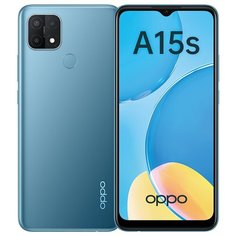 Смартфон OPPO A15s, голубой