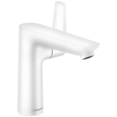 Смеситель для раковины (умывальника) hansgrohe Talis E 71754700/71754670 однорычажный матовый белый