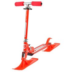 Самокат-снегокат Graffiti Red Sport красный