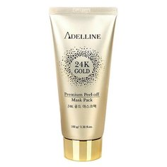 Adelline Premium Peel-off Mask 24K Gold маска с коллоидным золотом, 100 г