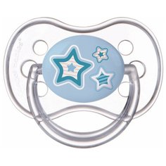 Пустышка силиконовая анатомическая Canpol Babies Newborn Baby 0-6 м, голубой