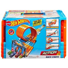 Трек Hot Wheels Action Race Crate Эпичная гонка (для 2-х игроков) GKT87