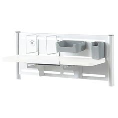 Книжная полка MEALUX BD-P18 86х26х49 см, белый