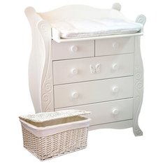 Пеленальный комод Красная Звезда С 577 белый